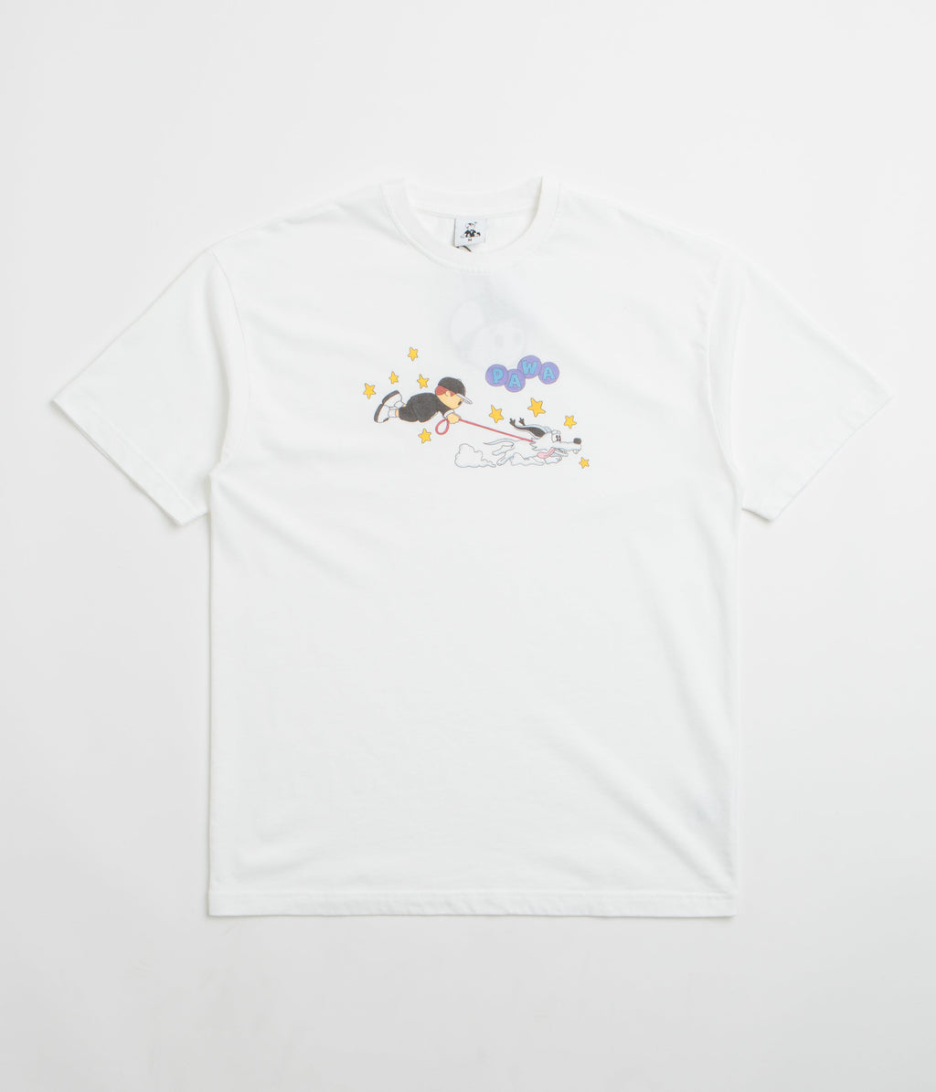 Pawa Speed Sports Walkies T-Shirt - White