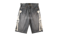 Kapital 14oz Bone Black Denim Shorts