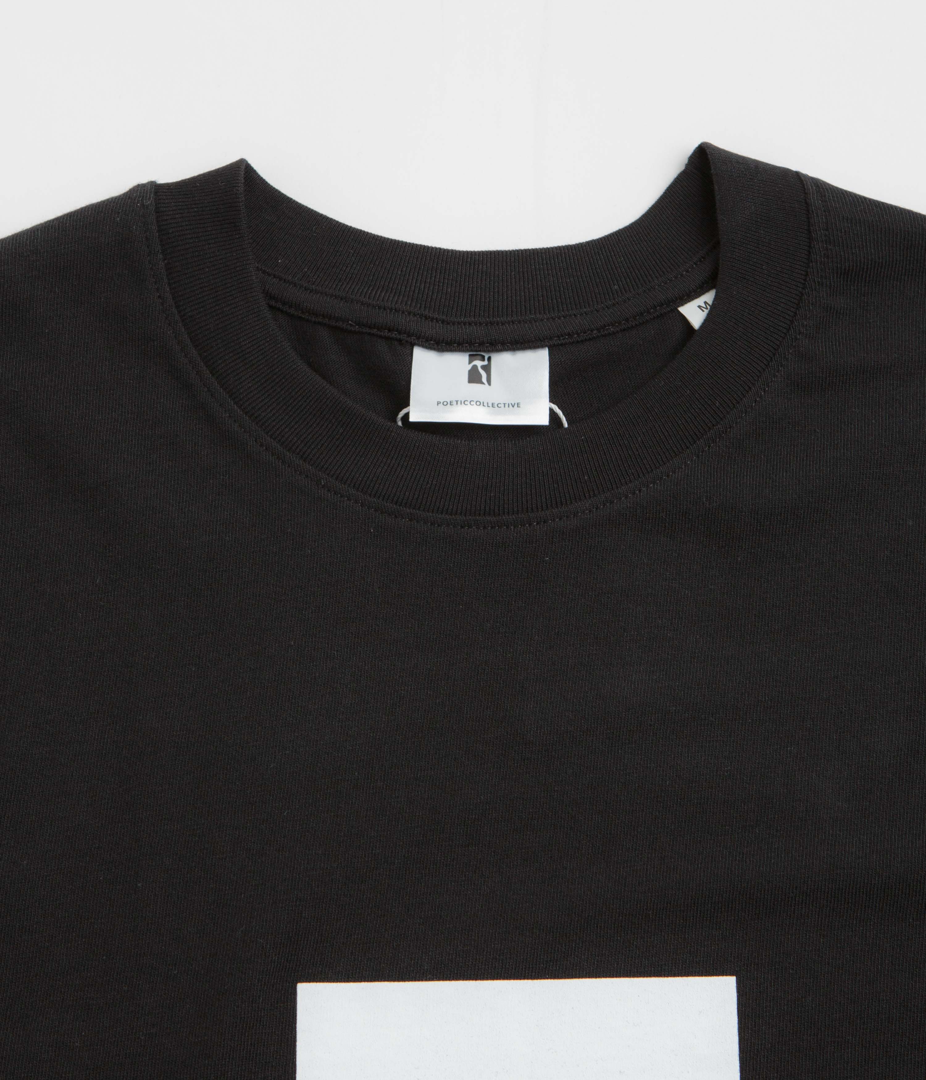 Poetic Collective Box T-Shirt - Black / White