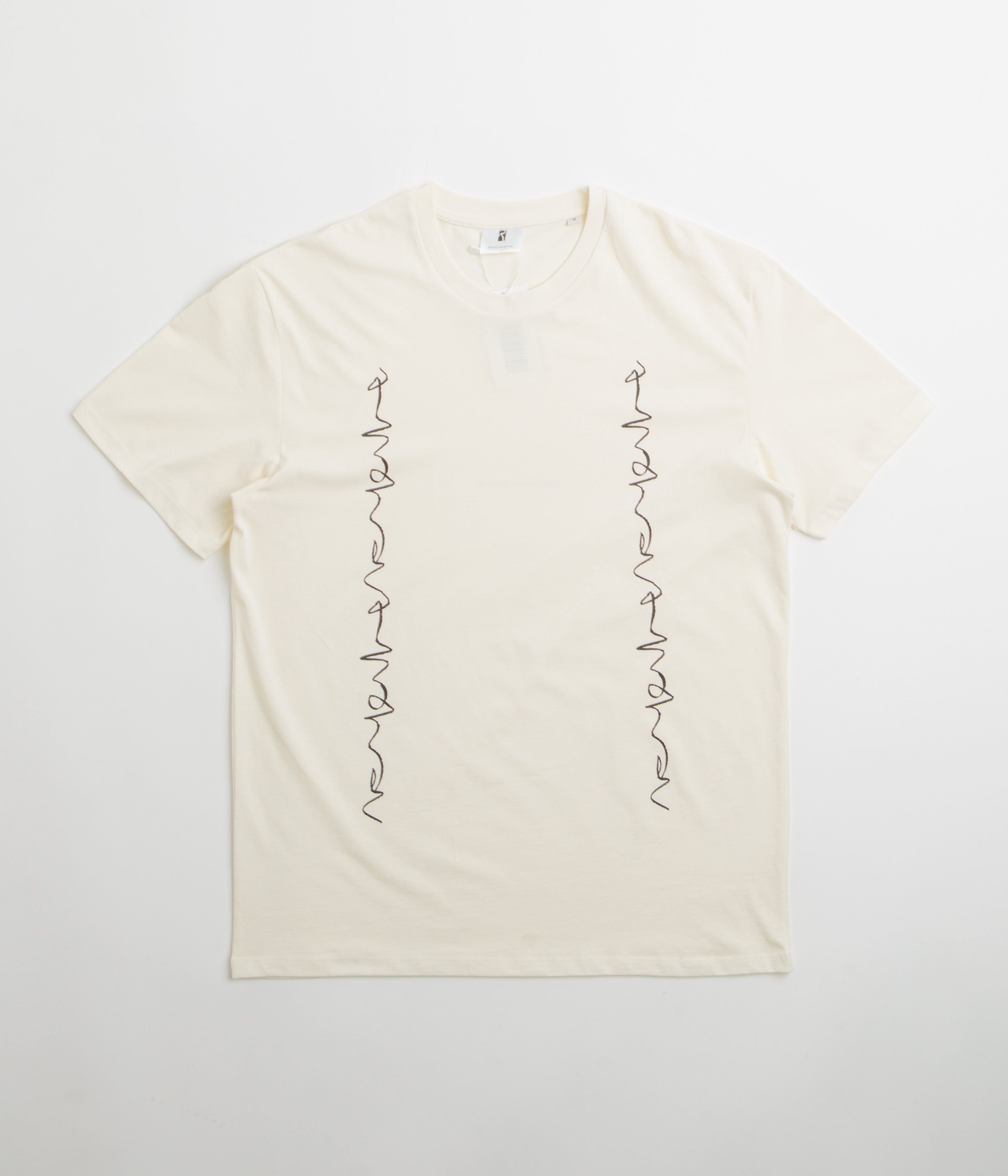 Poetic Collective Crayon Chain T-Shirt - Ivory
