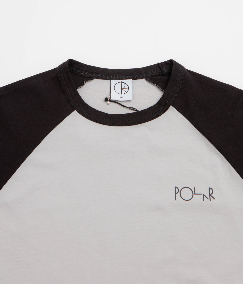 Polar 3/4 Sleeve T-Shirt - Black / Silver