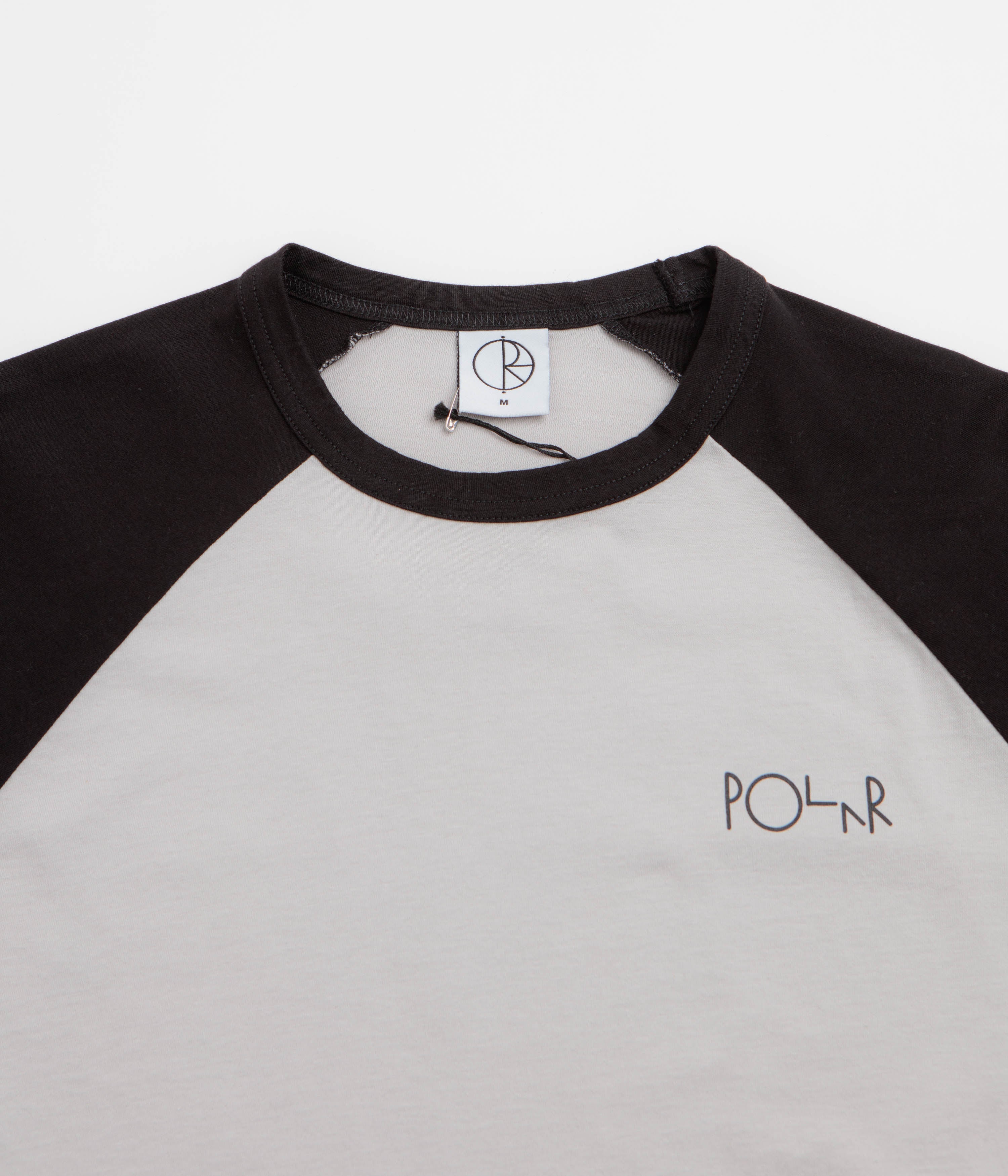 Polar 3/4 Sleeve T-Shirt - Black / Silver