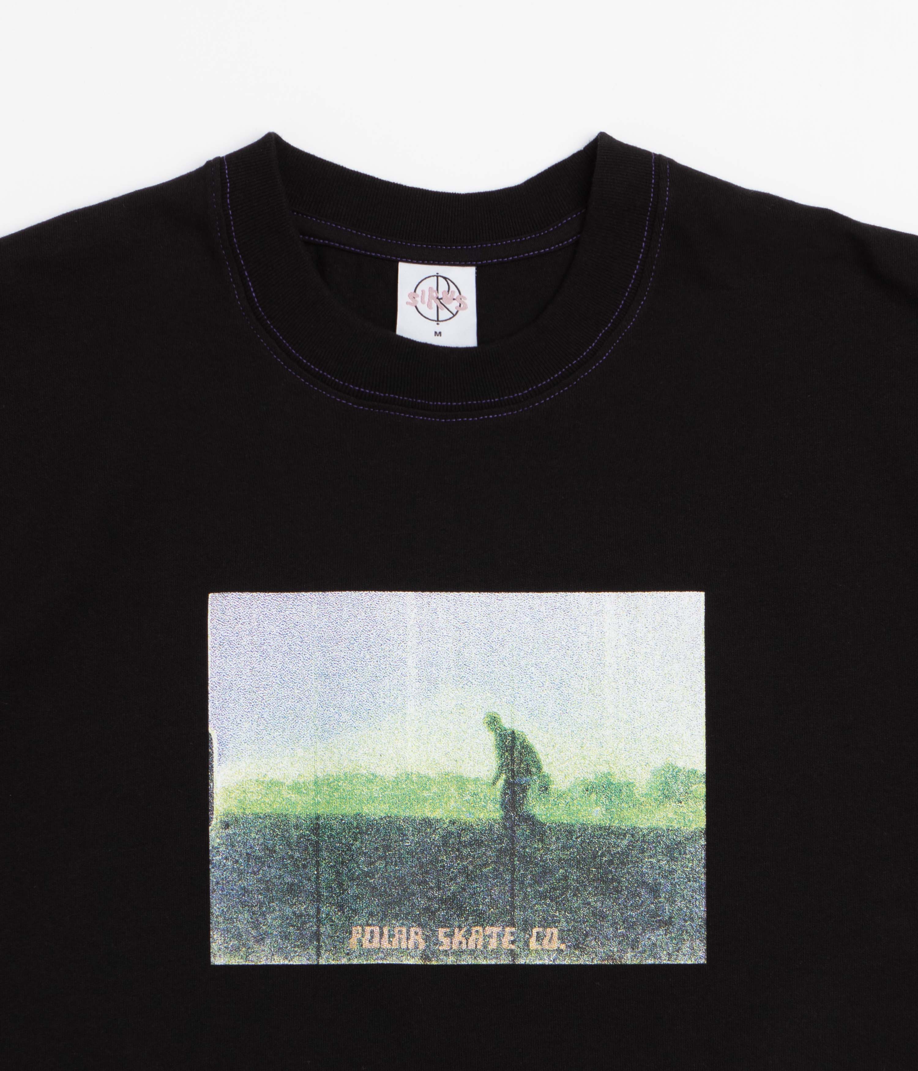 Polar Beach Walk Contrast T-Shirt - Black / Purple