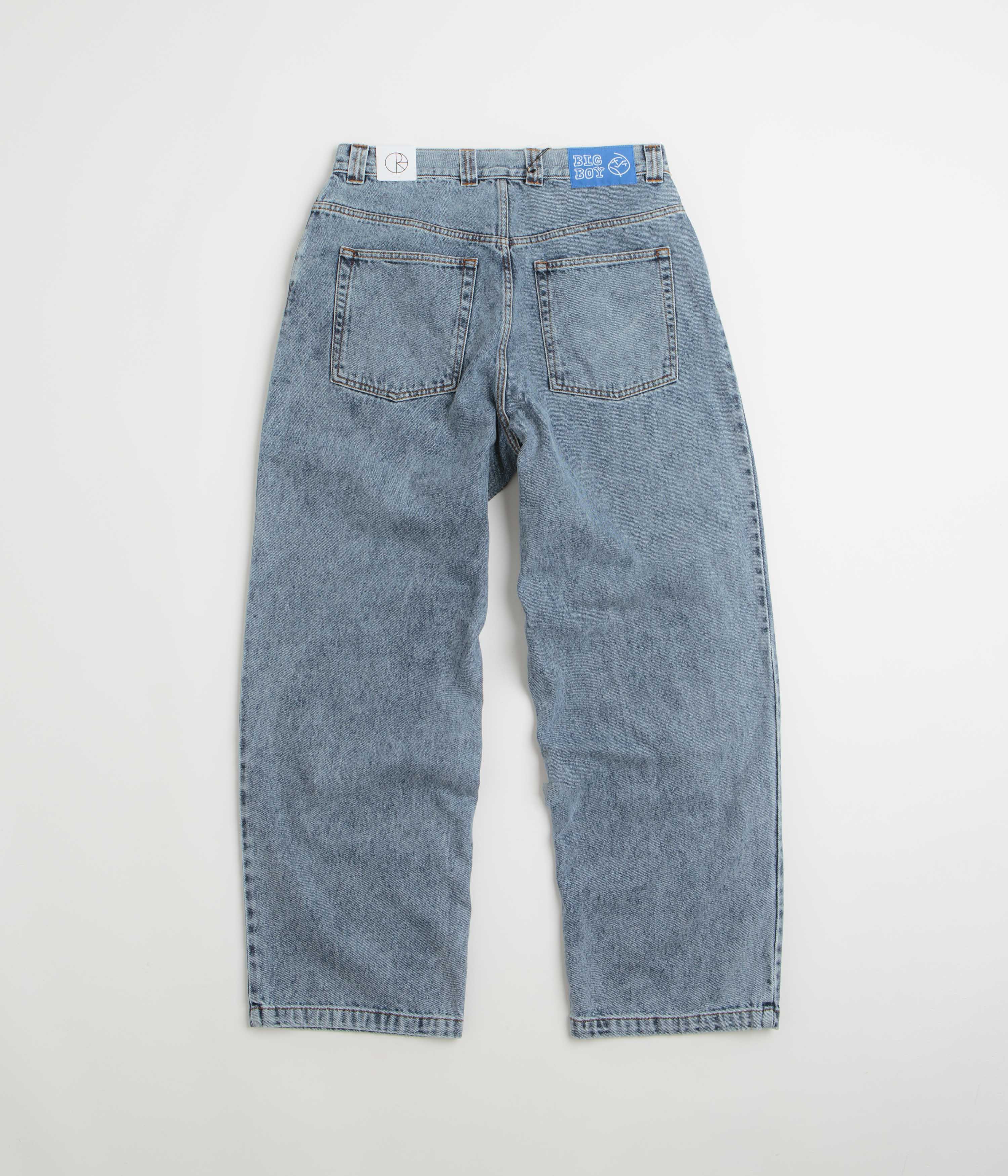 Polar Big Boy Jeans - Heavy Washed Blue