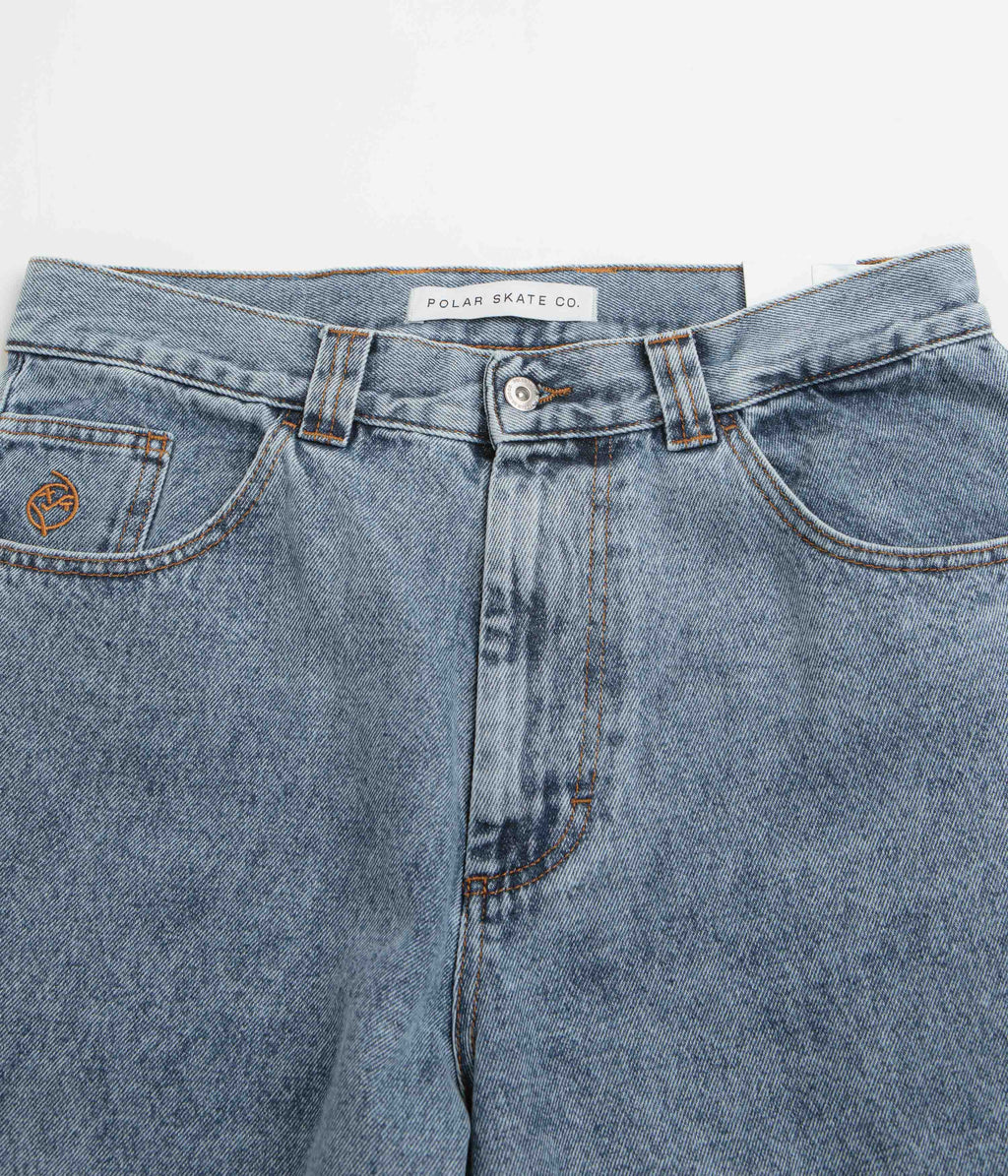 Polar Big Boy Jeans - Heavy Washed Blue