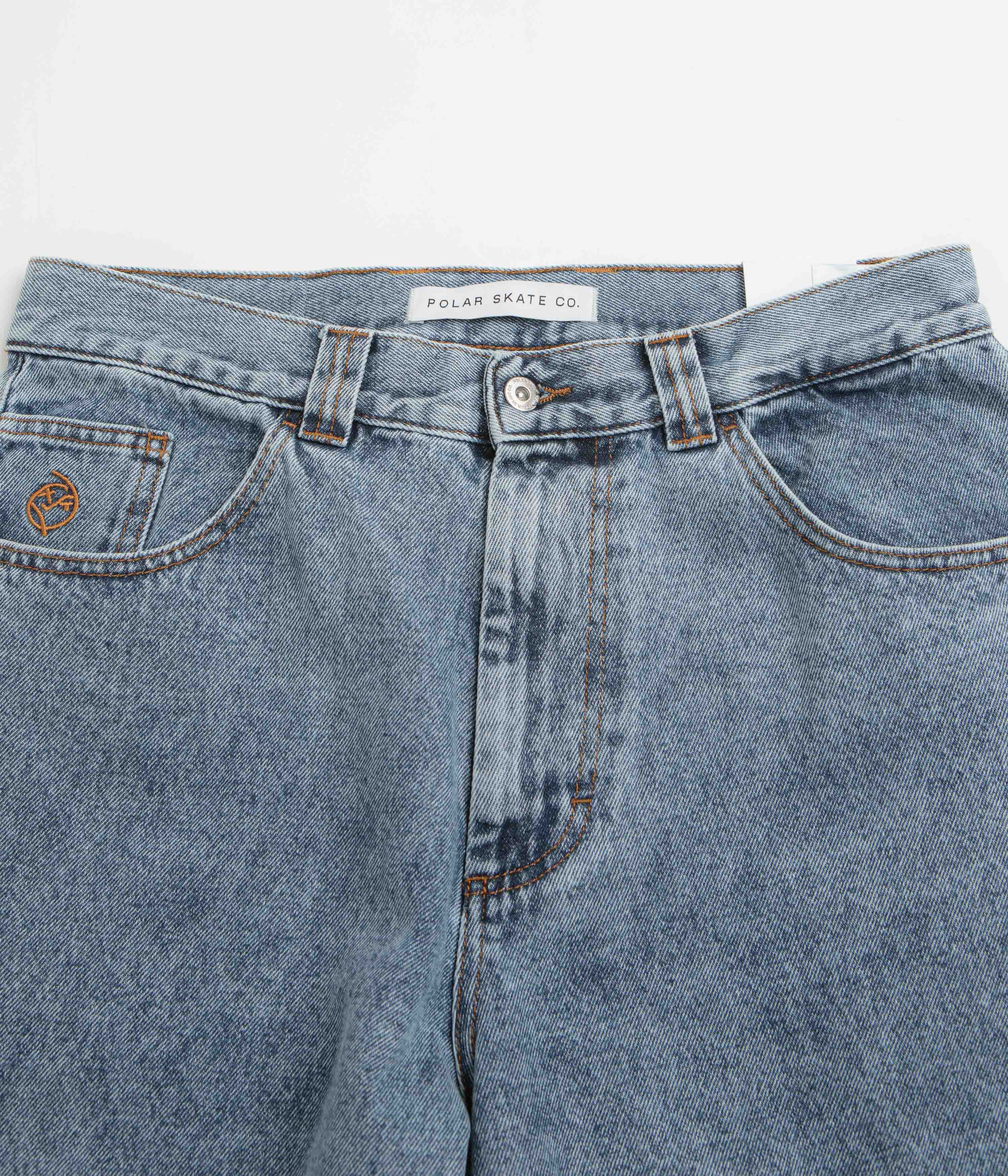 Polar Big Boy Jeans - Heavy Washed Blue