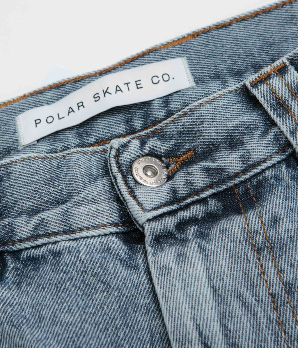 Polar Big Boy Jeans - Heavy Washed Blue