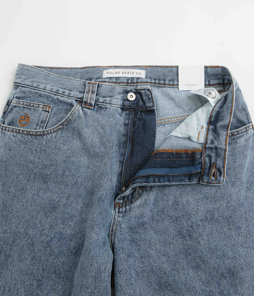 Polar Big Boy Jeans - Heavy Washed Blue