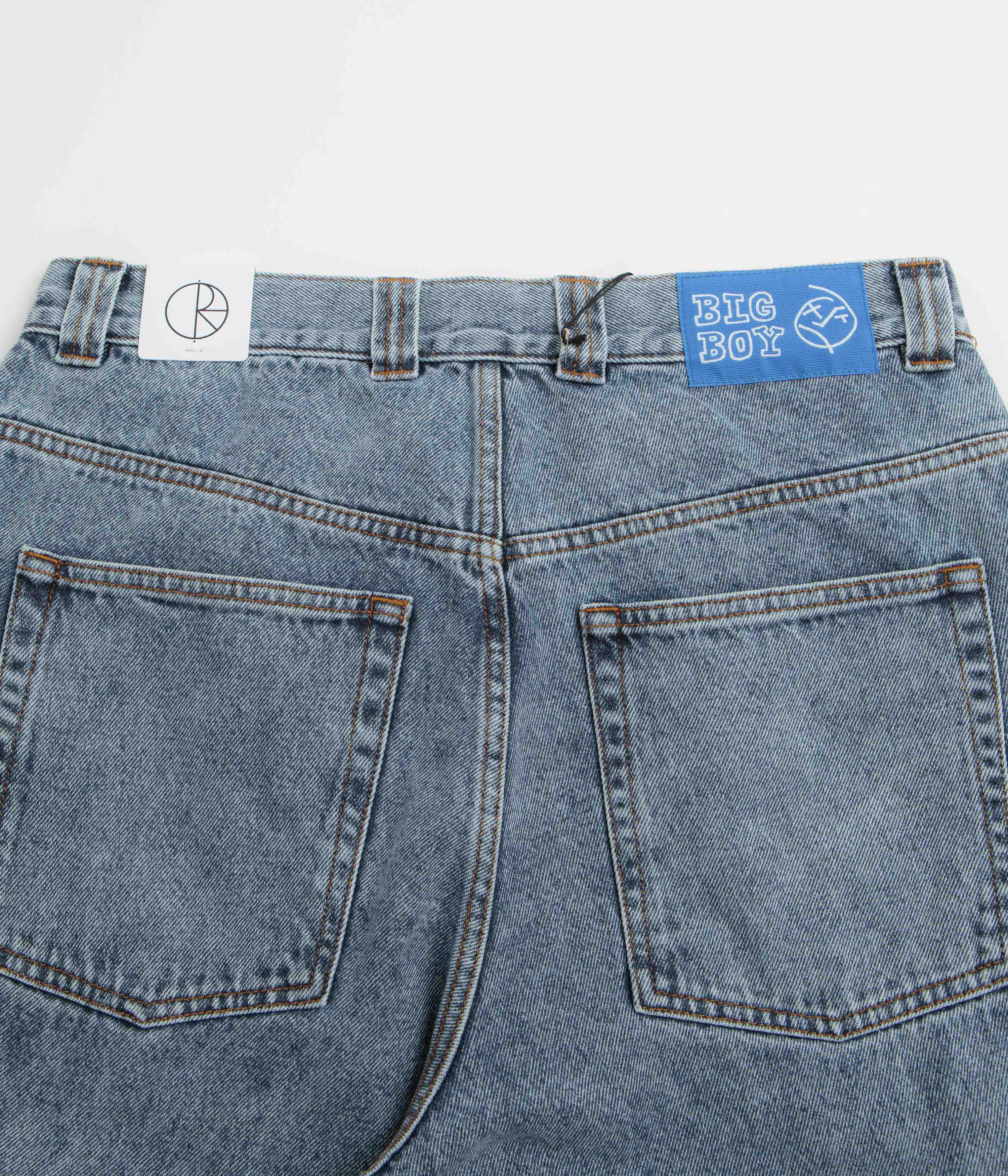 Polar Big Boy Jeans - Heavy Washed Blue