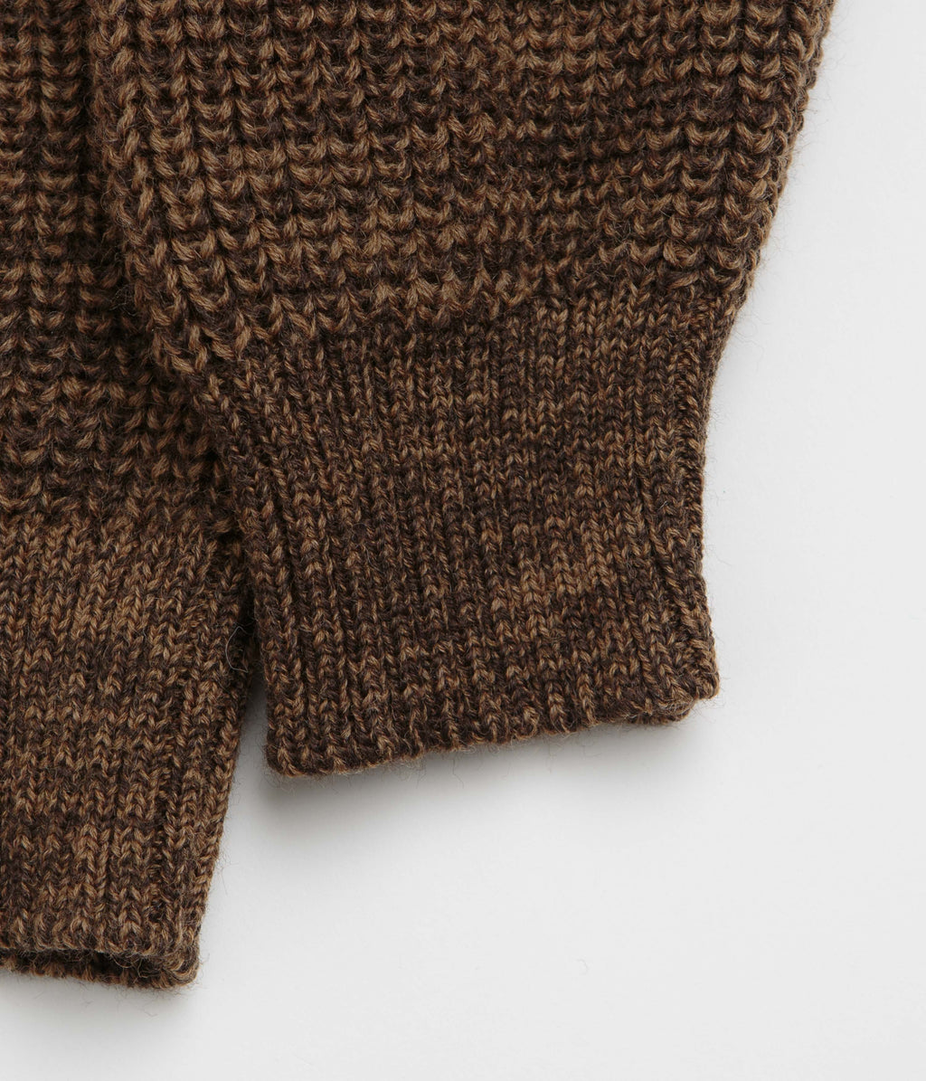 Polar Eve Sweatshirt - Brown Marl