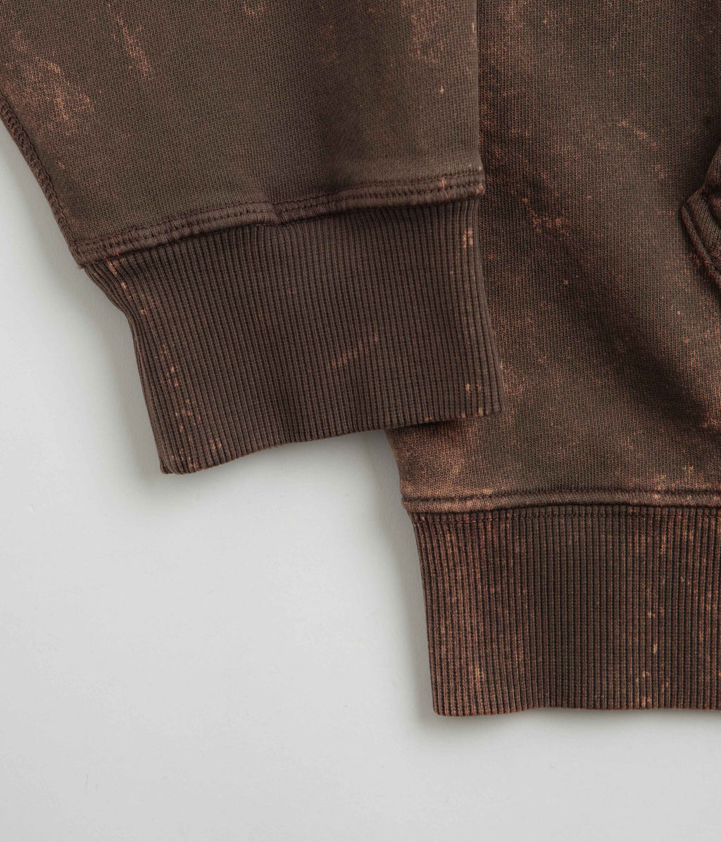 Polar Surf Logo Acid Frank Hoodie - Brown