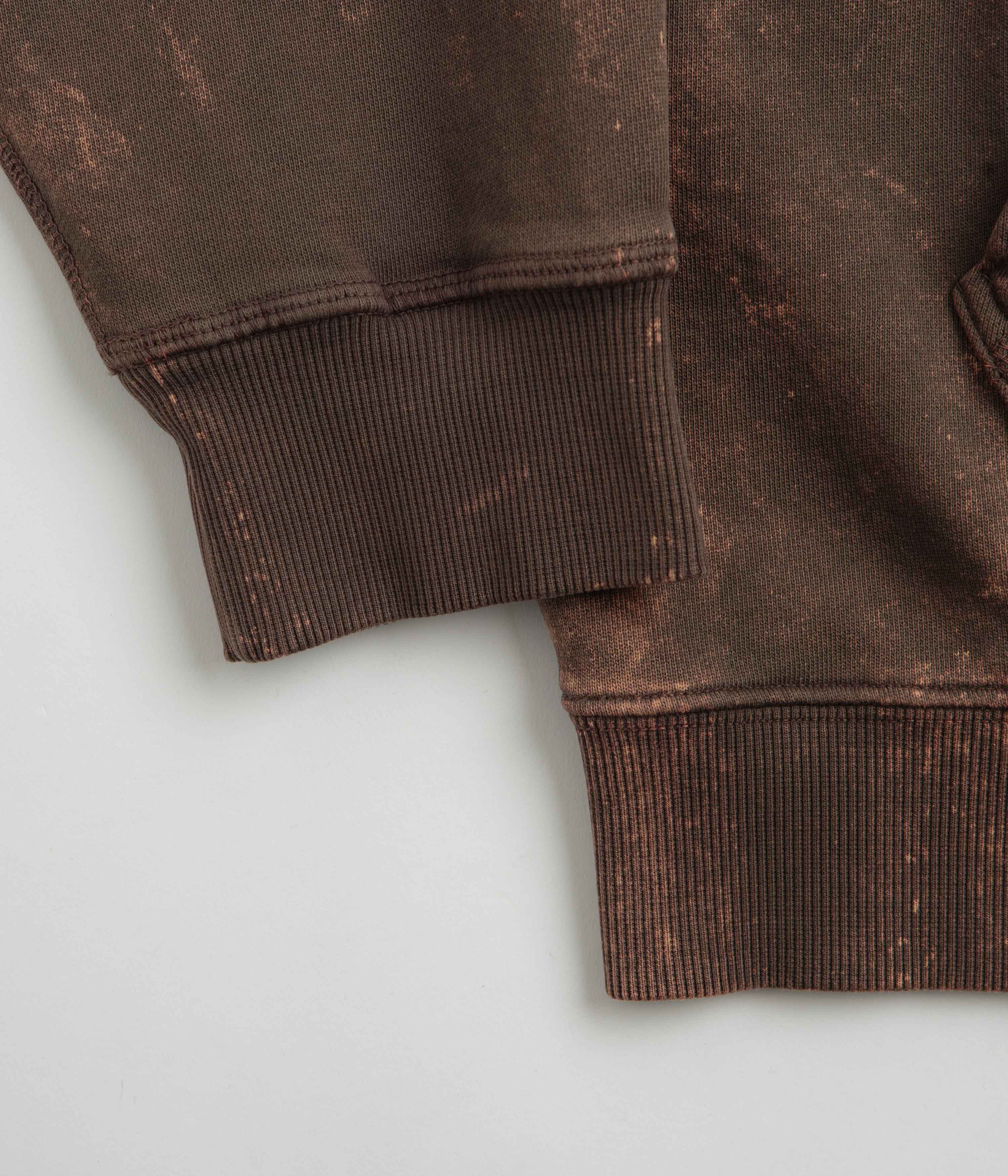 Polar Surf Logo Acid Frank Hoodie - Brown