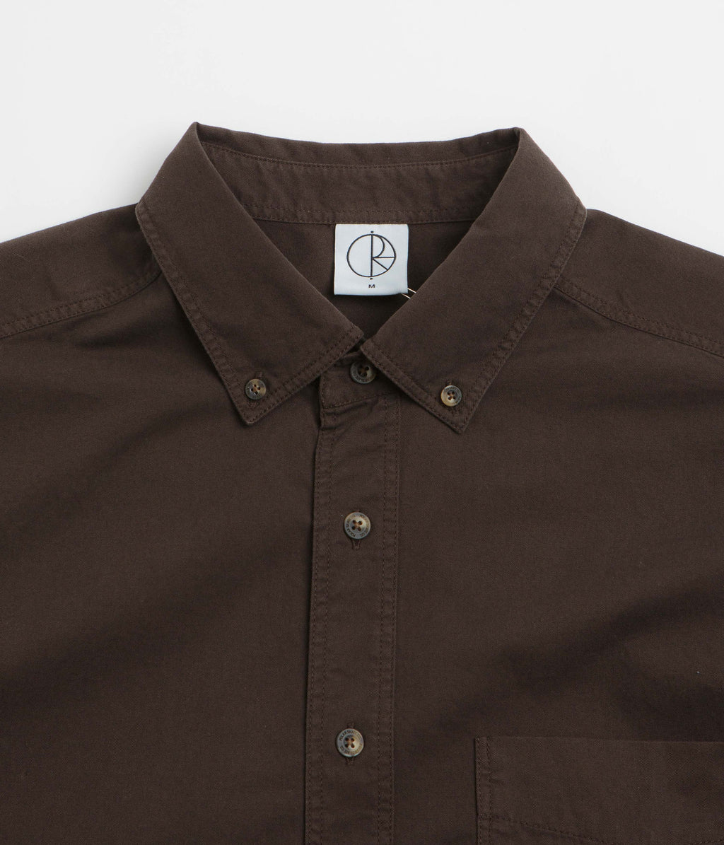Polar Ted Short Sleeve Shirt - Chocolate