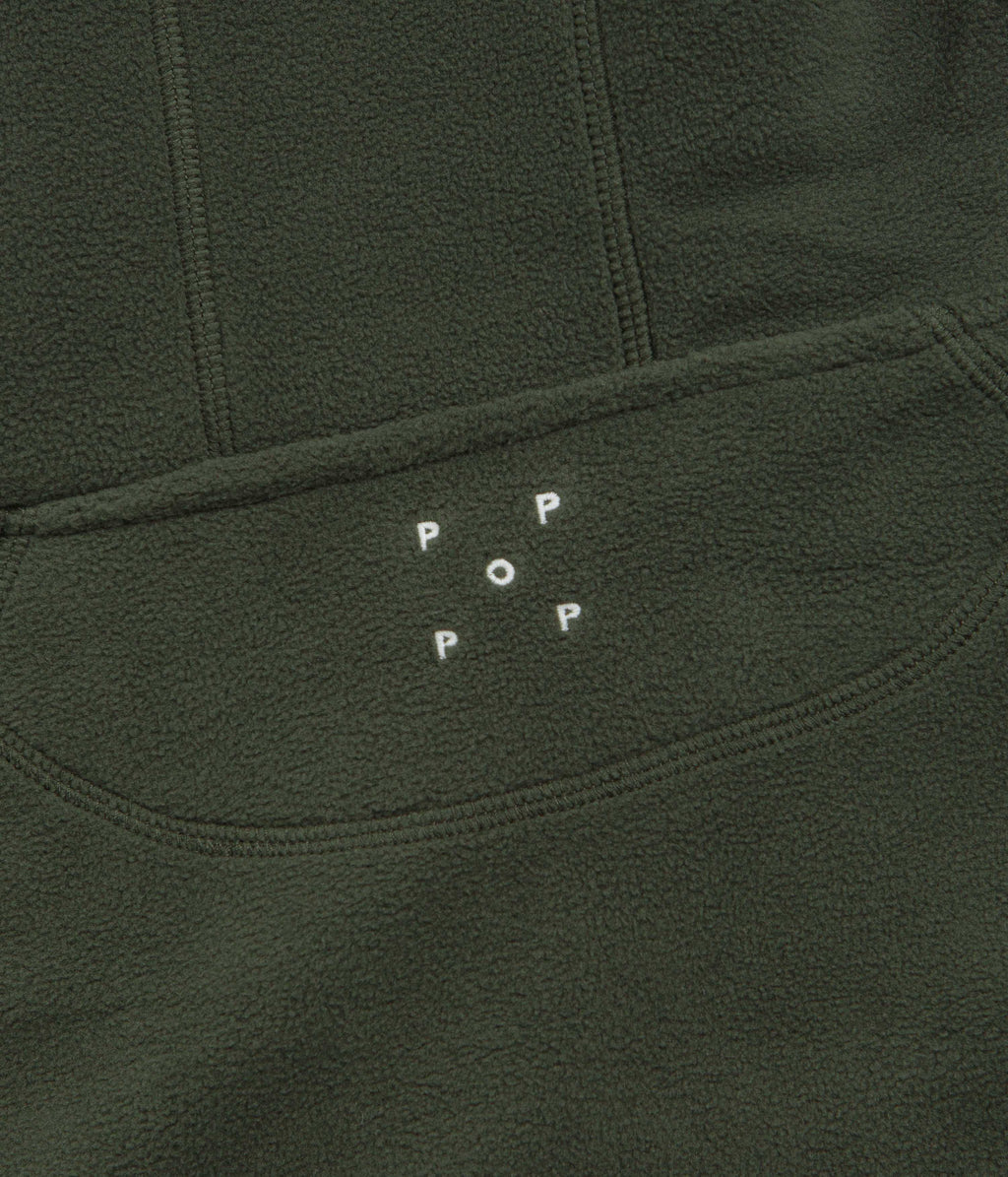 Pop Trading Company Arch Hoodie - Duffel Green