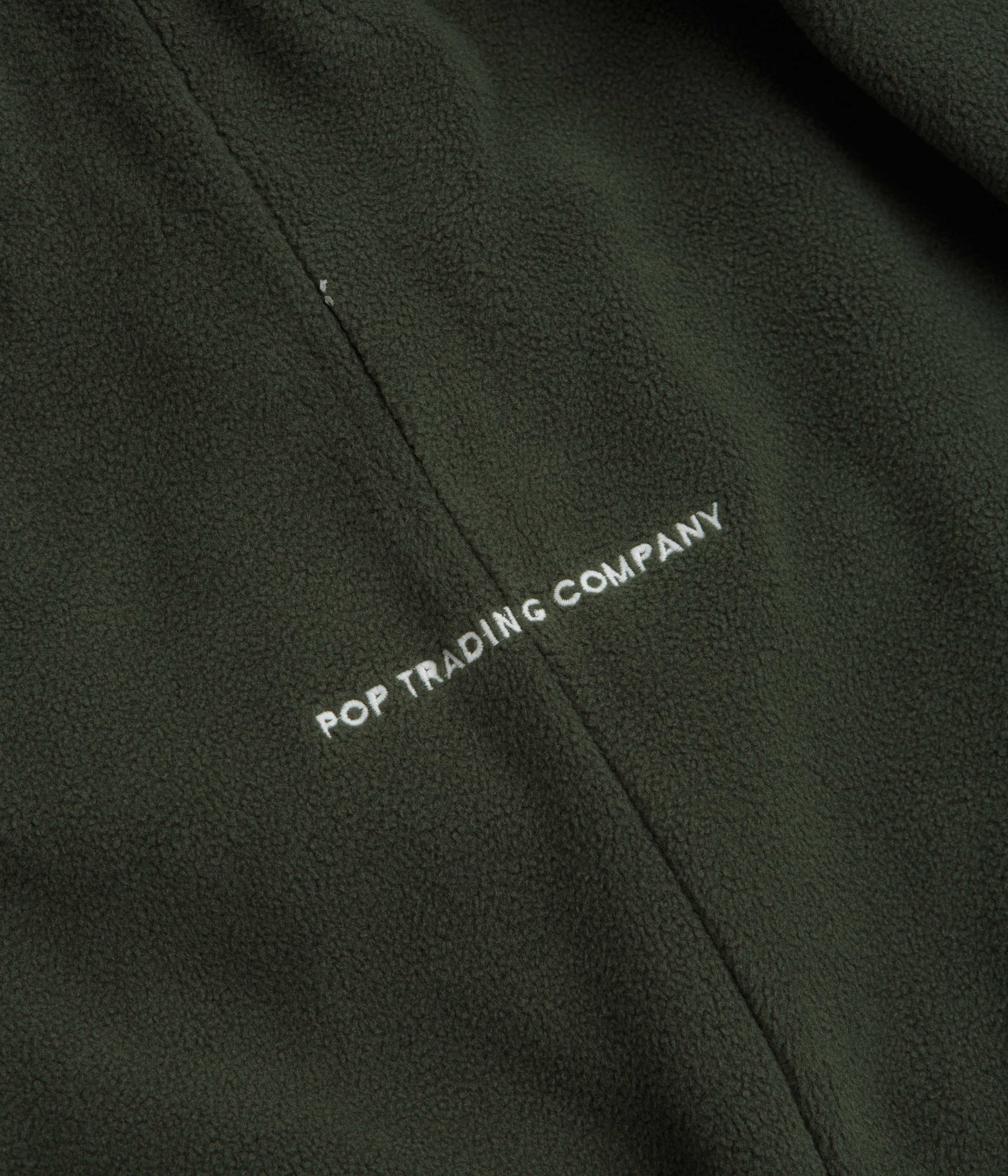 Pop Trading Company Arch Hoodie - Duffel Green