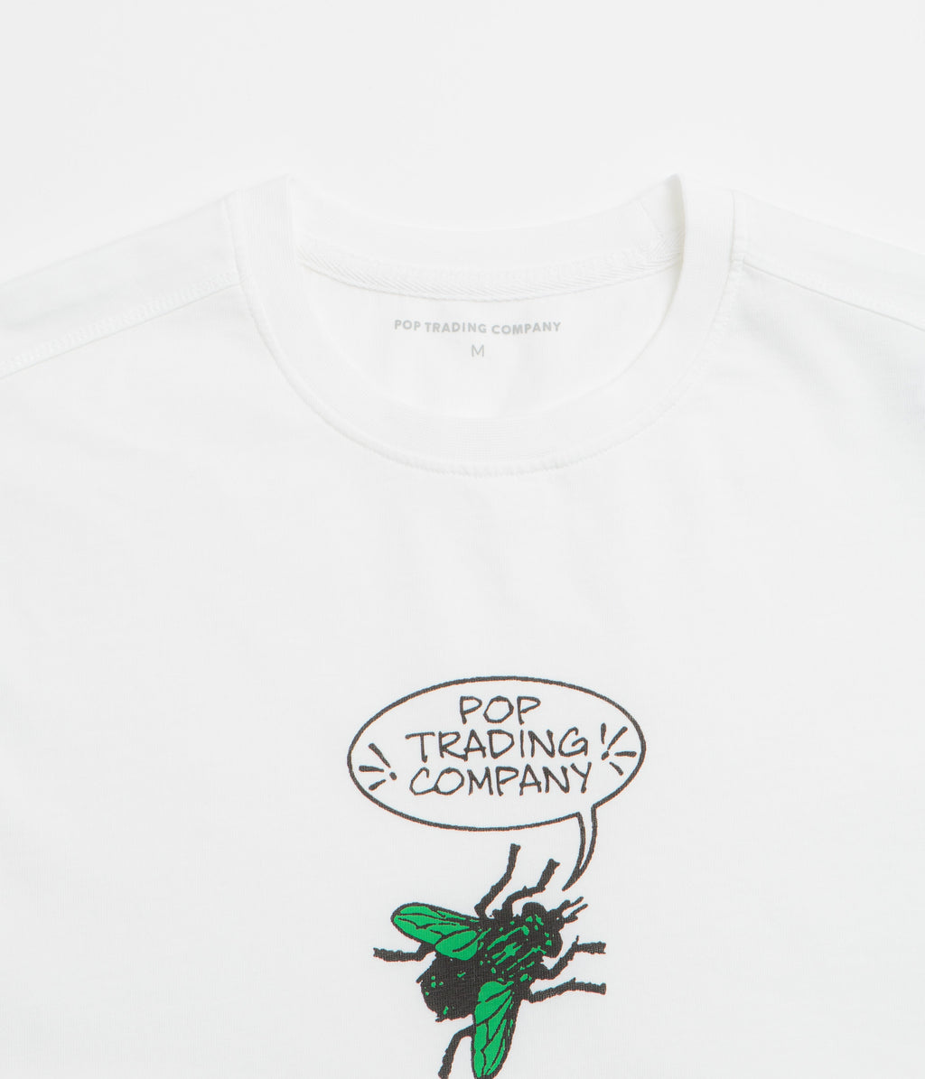 Pop Trading Company Fly T-Shirt - White