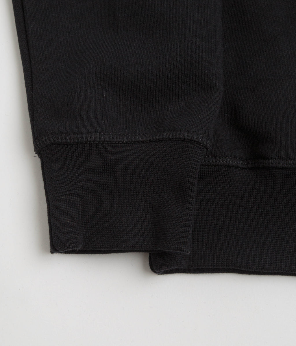 Pop Trading Company Logo Crewneck Sweatshirt - Black / White