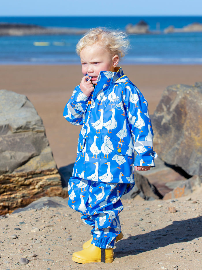 Puddle Buster Printed Rain Mac