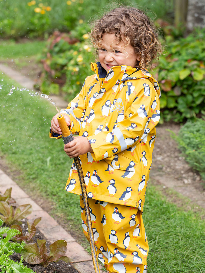 Puddle Buster Printed Rain Mac