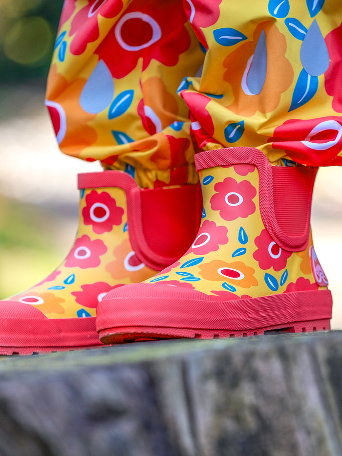 Rain Or Shine Short Welly Boots