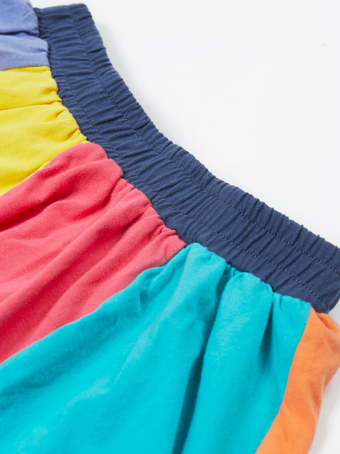 Rainbow Jersey Skirt