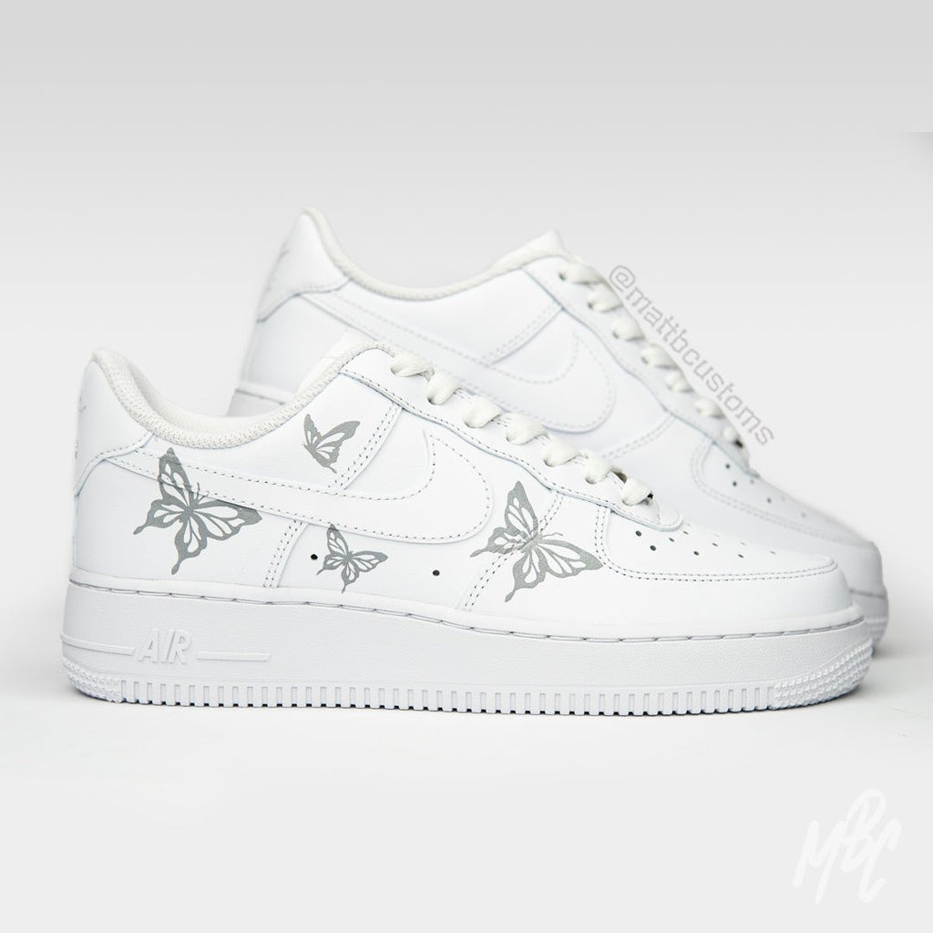 Reflective Butterflies - Air Force 1 Custom