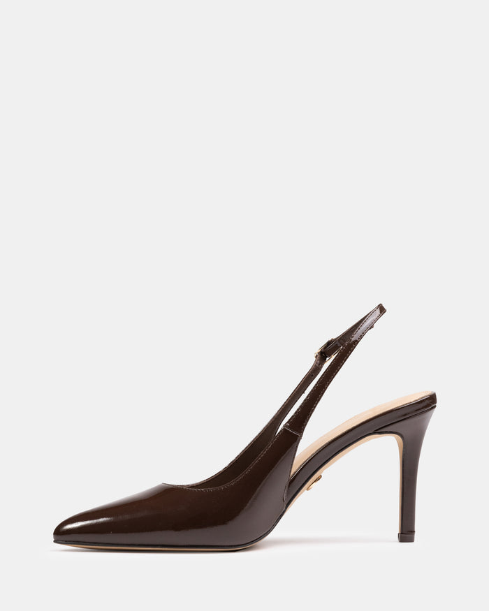 Riker Syrup Leather Slingback