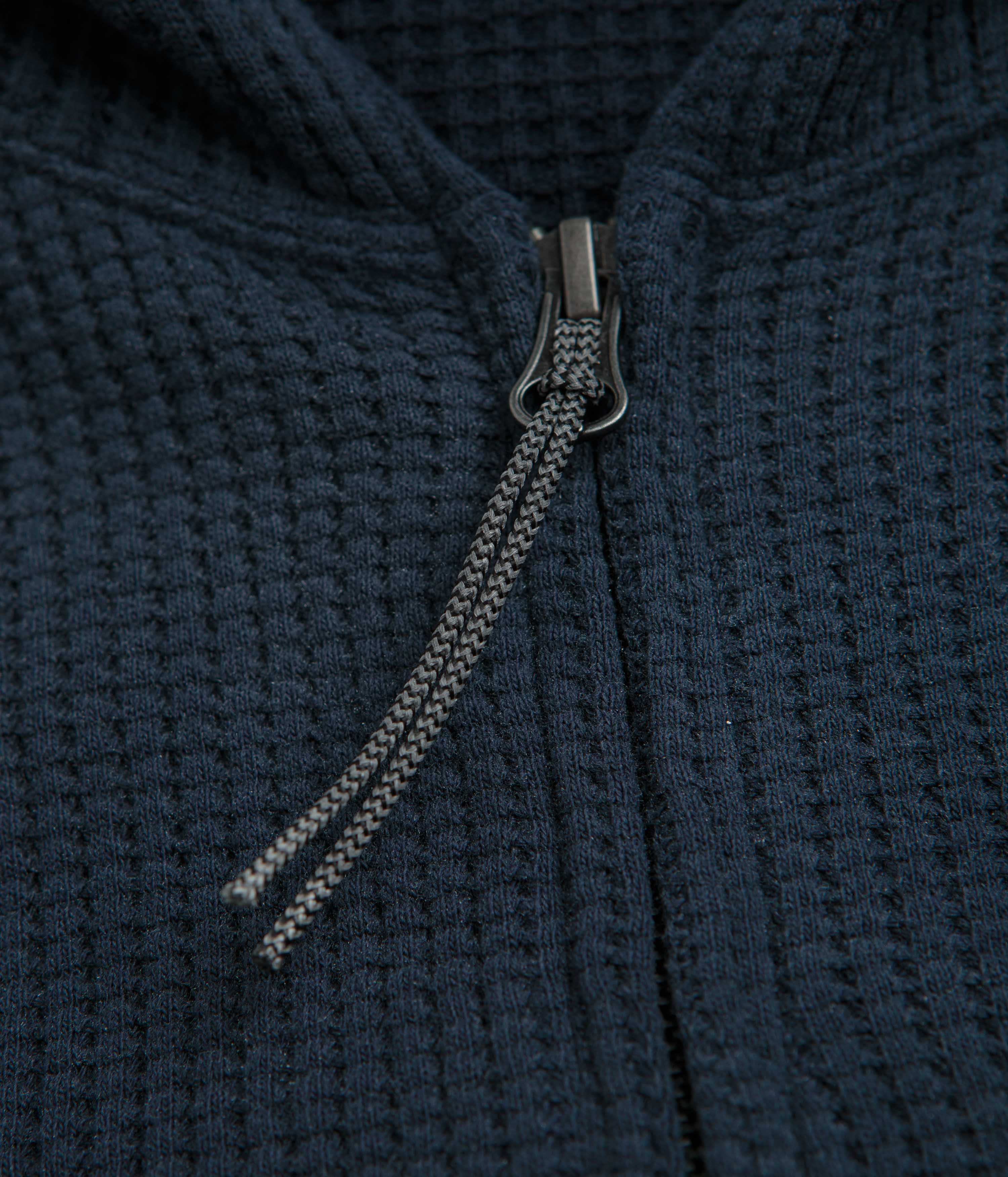 ROA Bee Sun Faded Zip Up Hoodie - Navy
