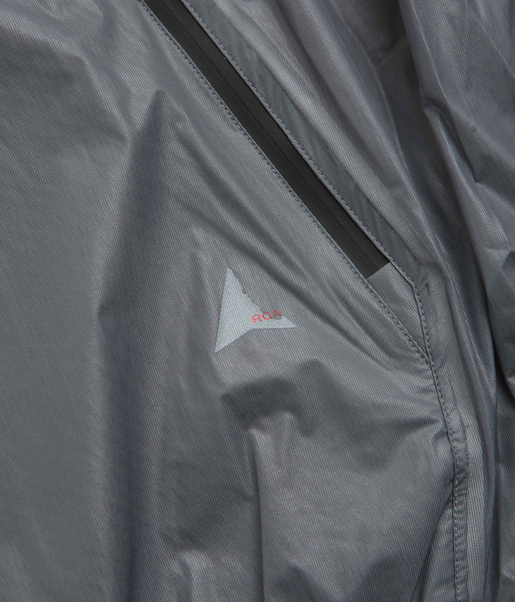 ROA Glasslike 3L Waterproof Jacket - Dark Grey
