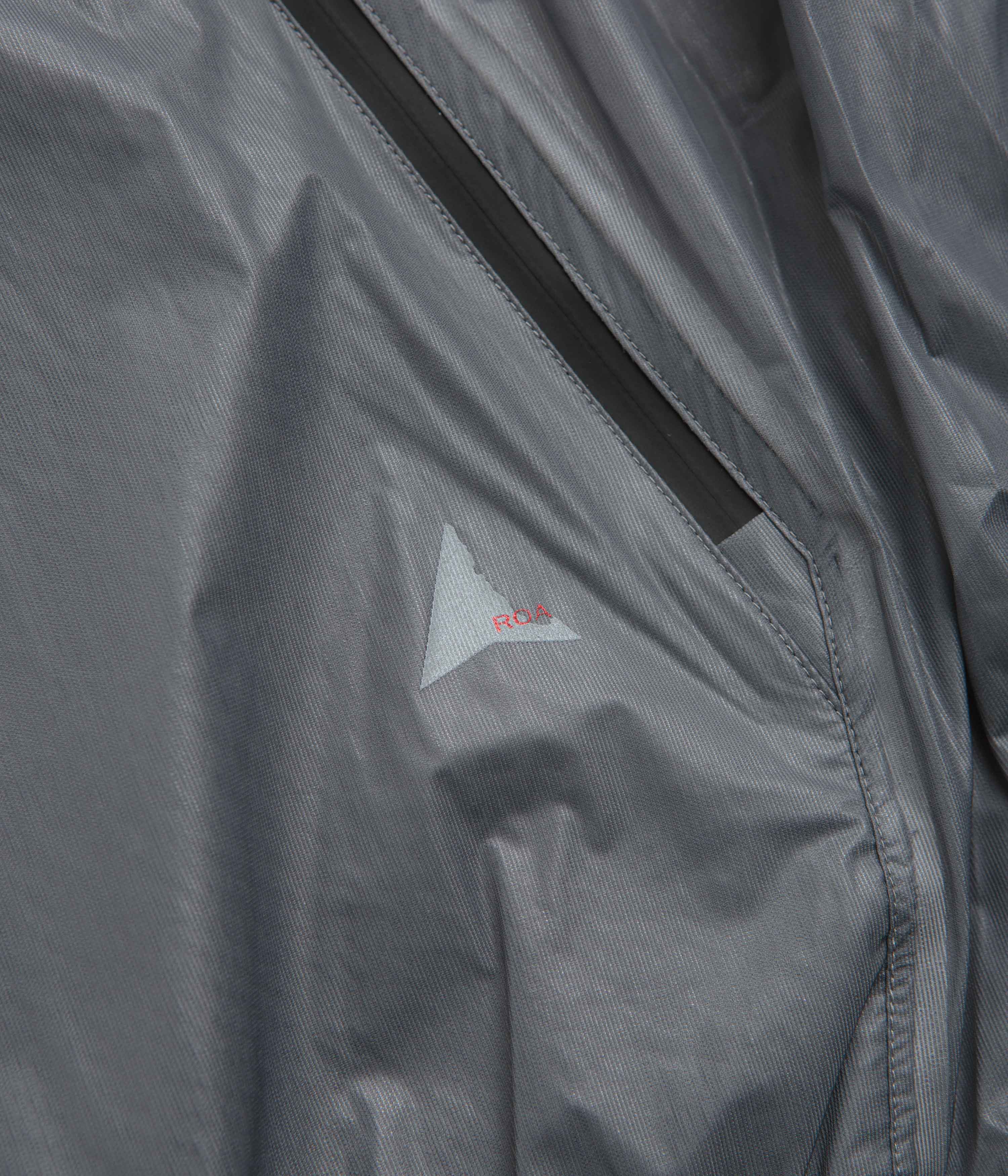 ROA Glasslike 3L Waterproof Jacket - Dark Grey
