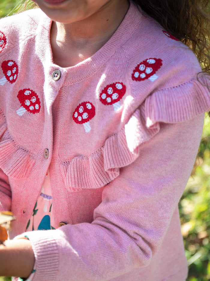 Romi Ruffle Cardigan
