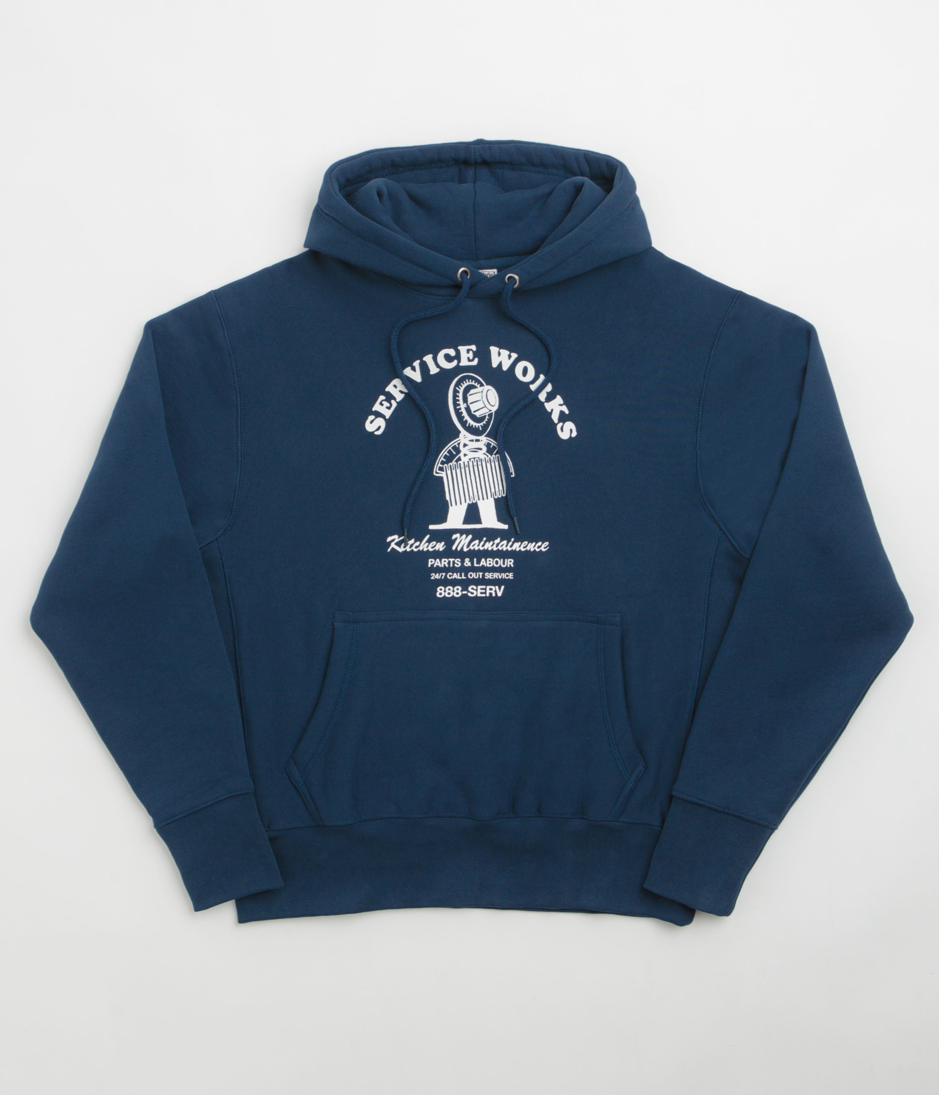 Service Works Maintenance Hoodie - Navy