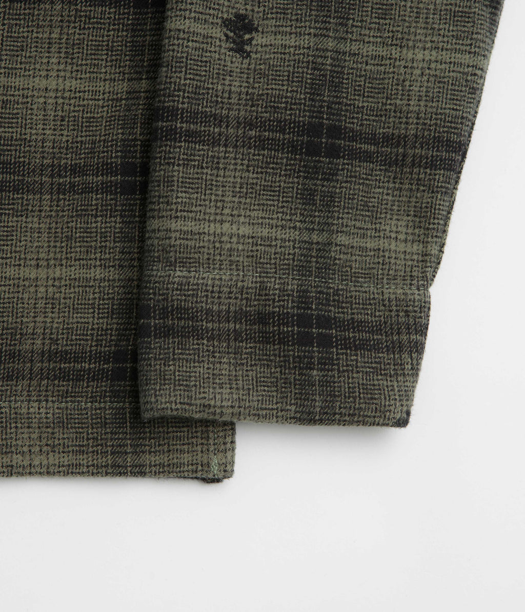 Service Works Thistle Plaid FOH Jacket - Olive