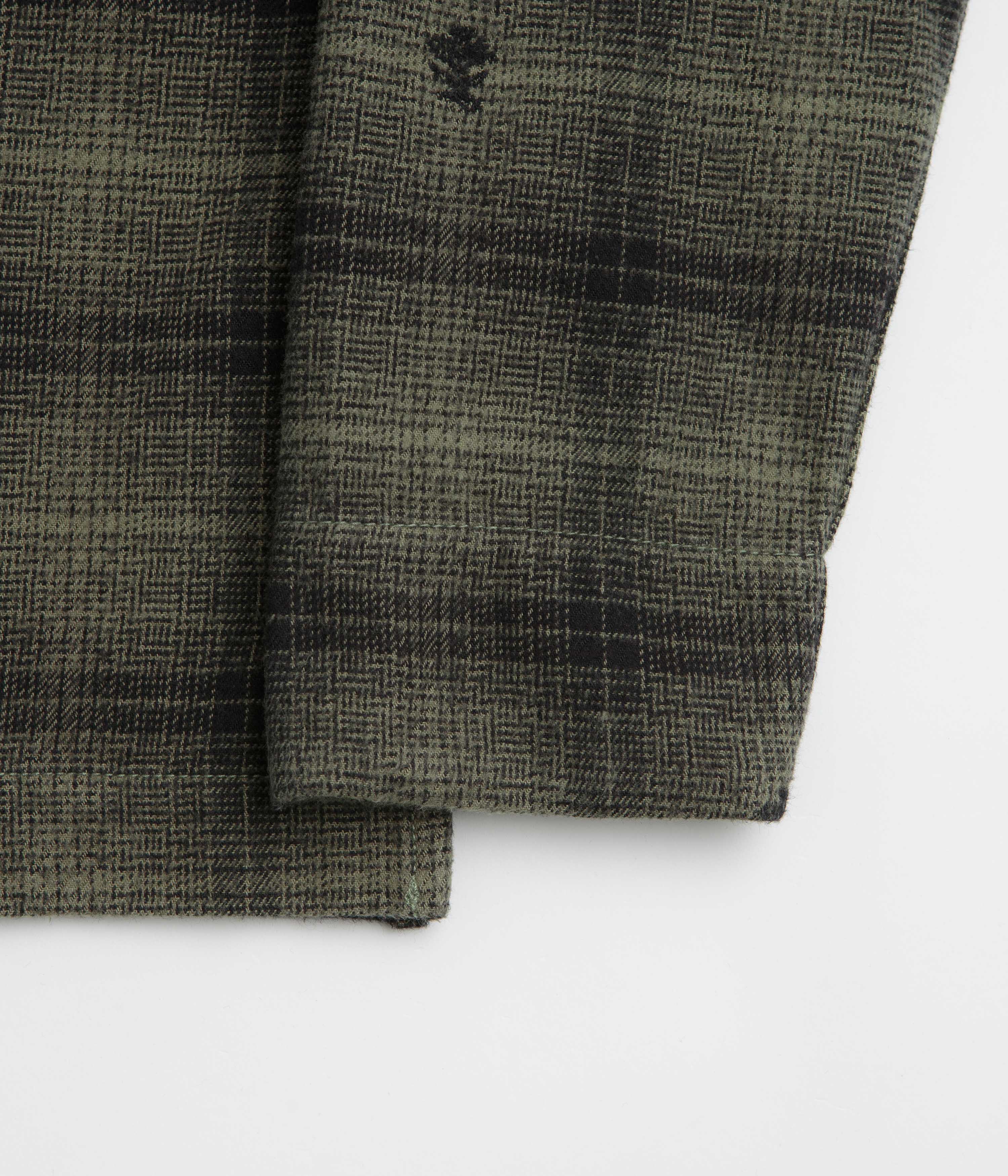 Service Works Thistle Plaid FOH Jacket - Olive