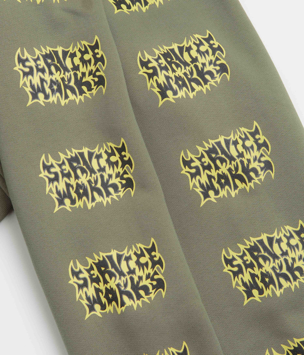 Service Works Thrash Hoodie - Olive