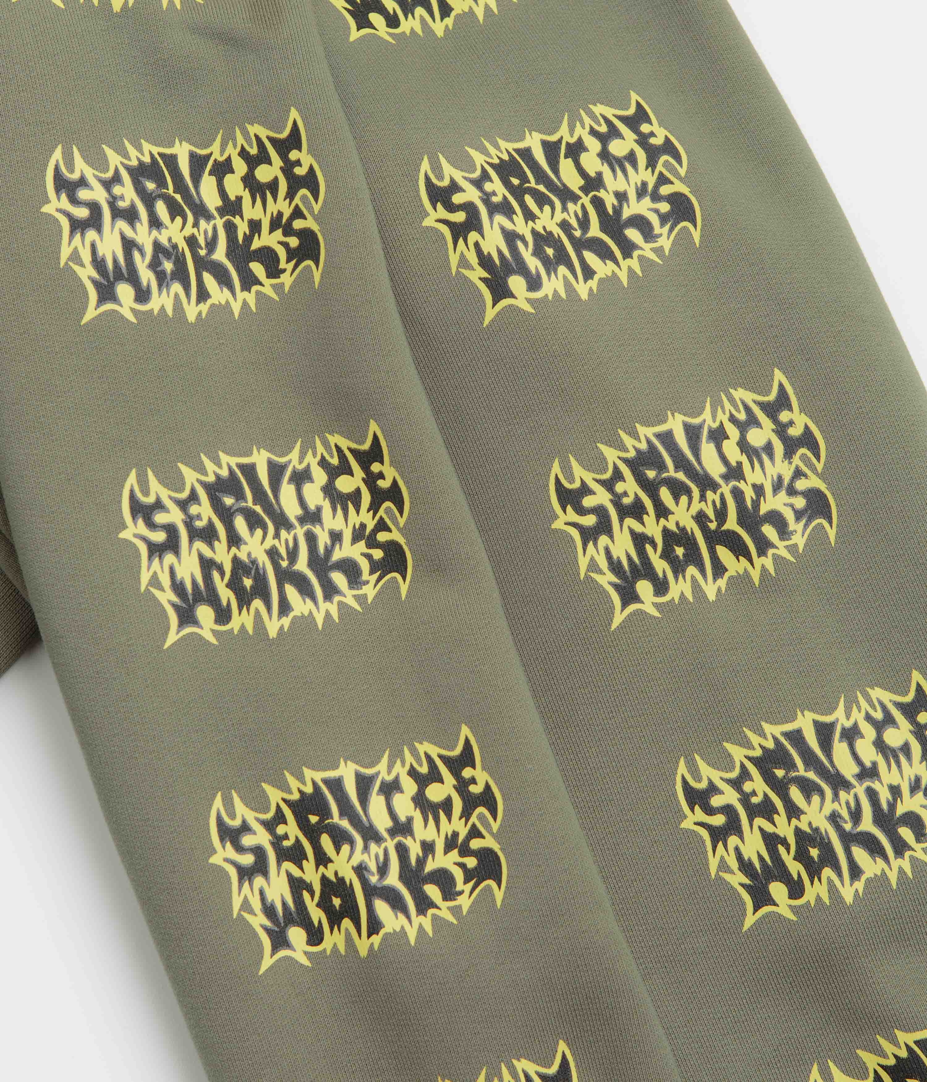 Service Works Thrash Hoodie - Olive