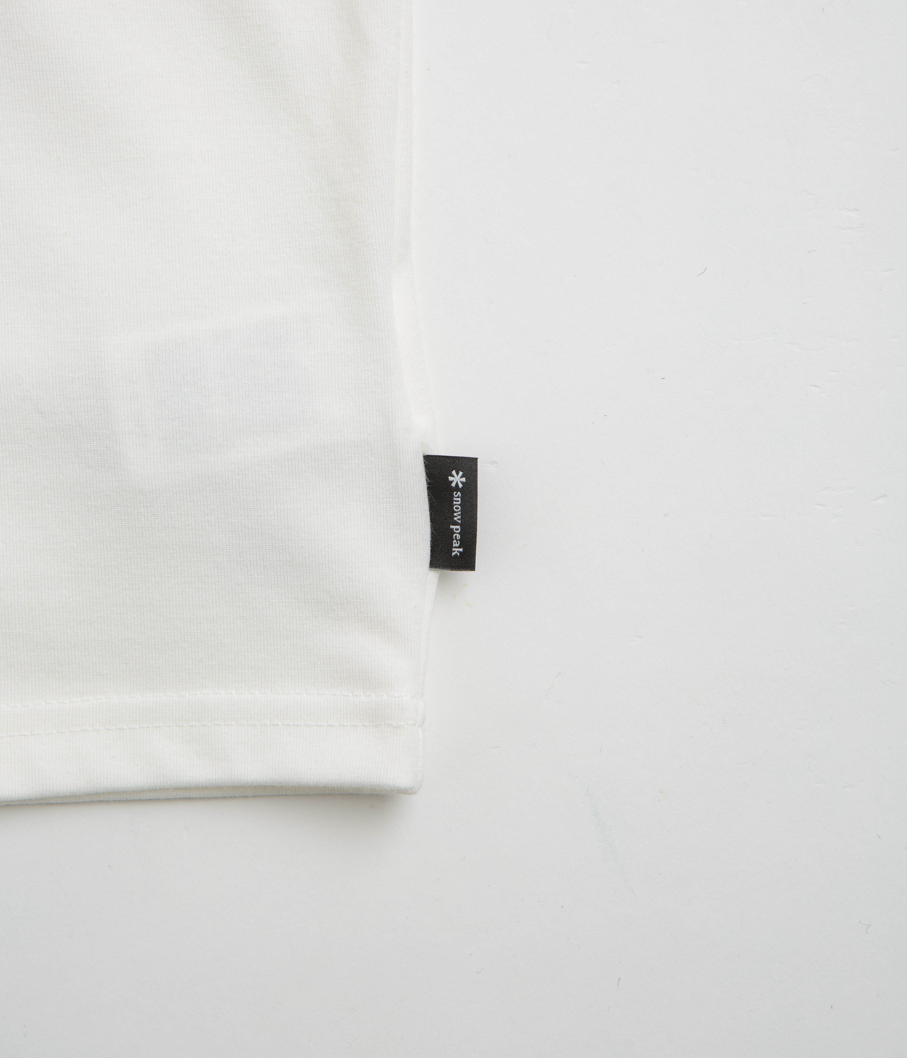 Snow Peak Camping Graphic T-Shirt - Off White