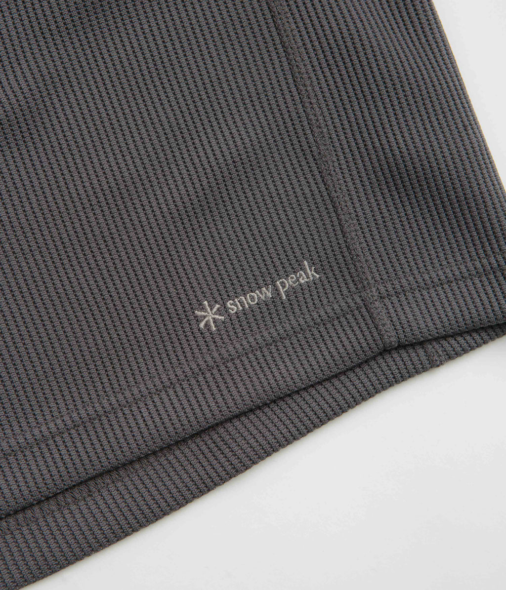 Snow Peak Dry Thermal T-Shirt - Charcoal