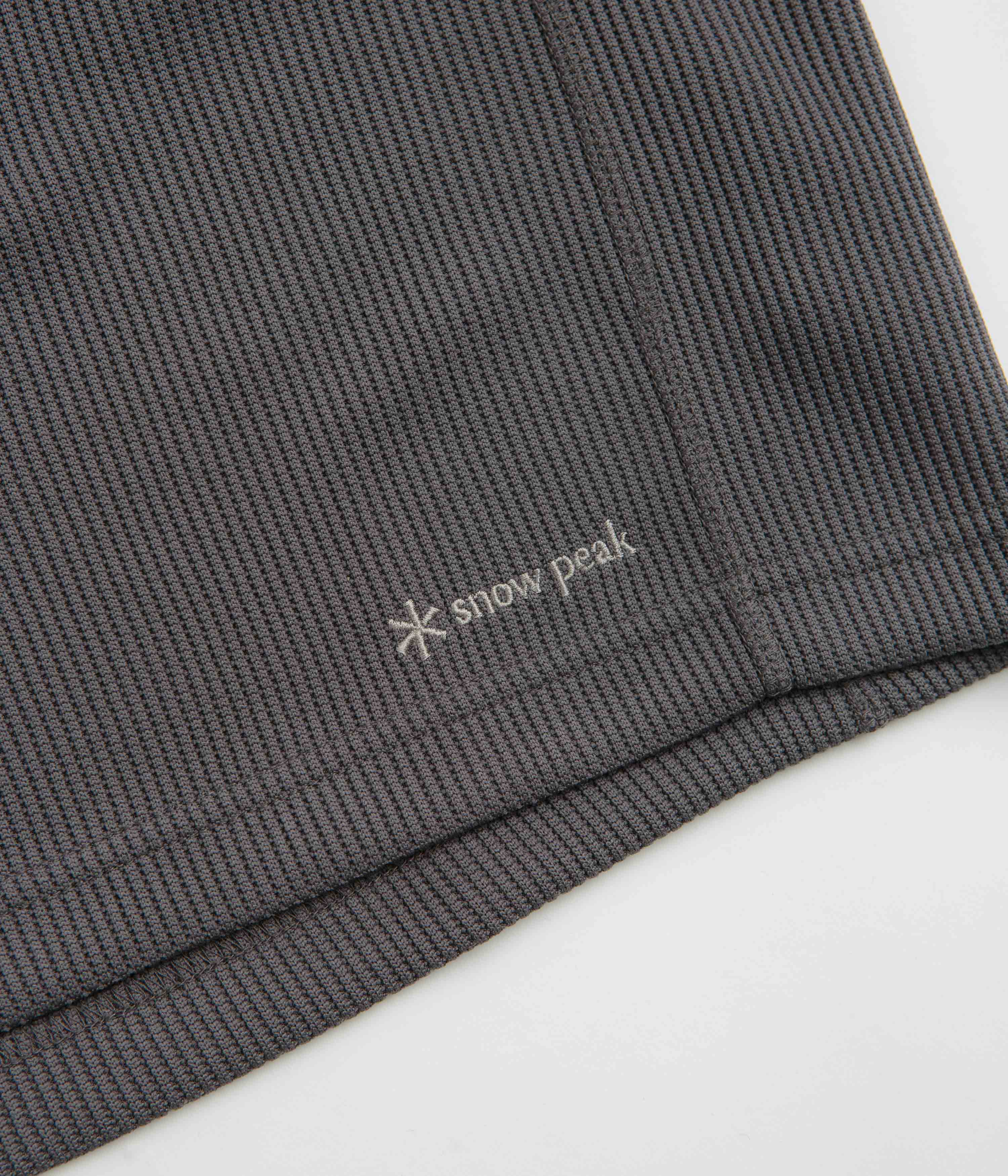 Snow Peak Dry Thermal T-Shirt - Charcoal