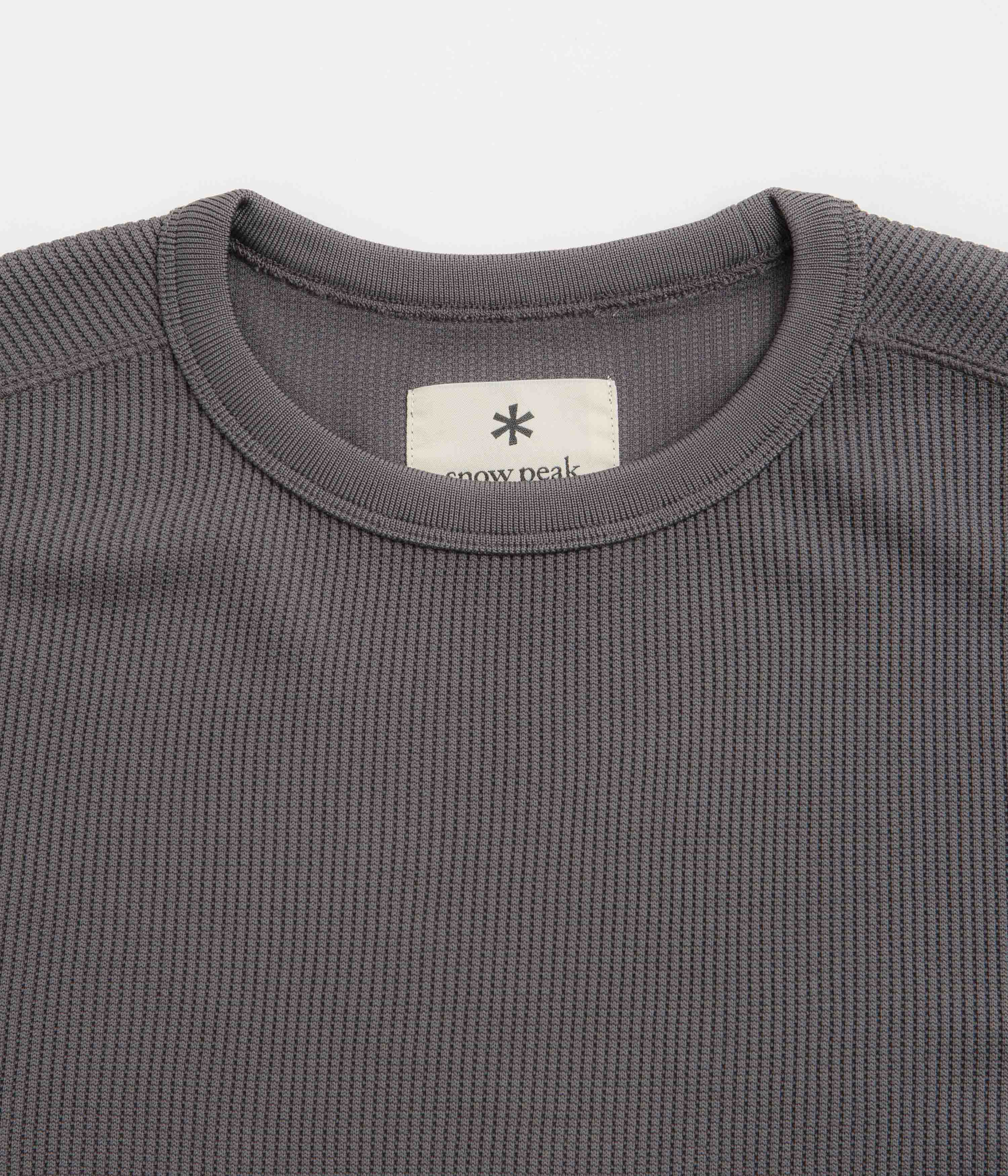 Snow Peak Dry Thermal T-Shirt - Charcoal