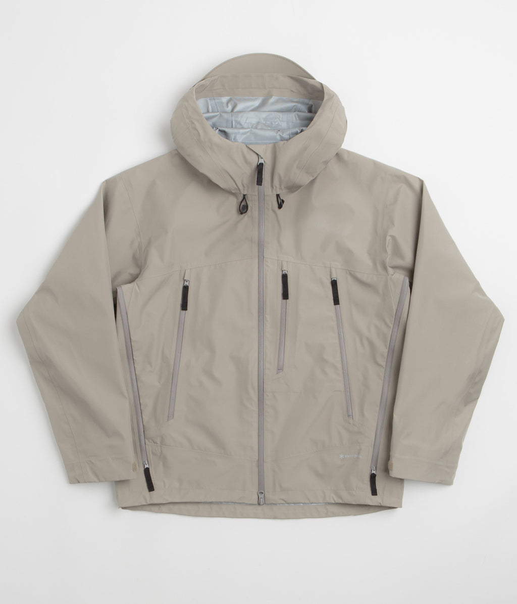 Snow Peak Gore-Tex Rain Jacket - Greige