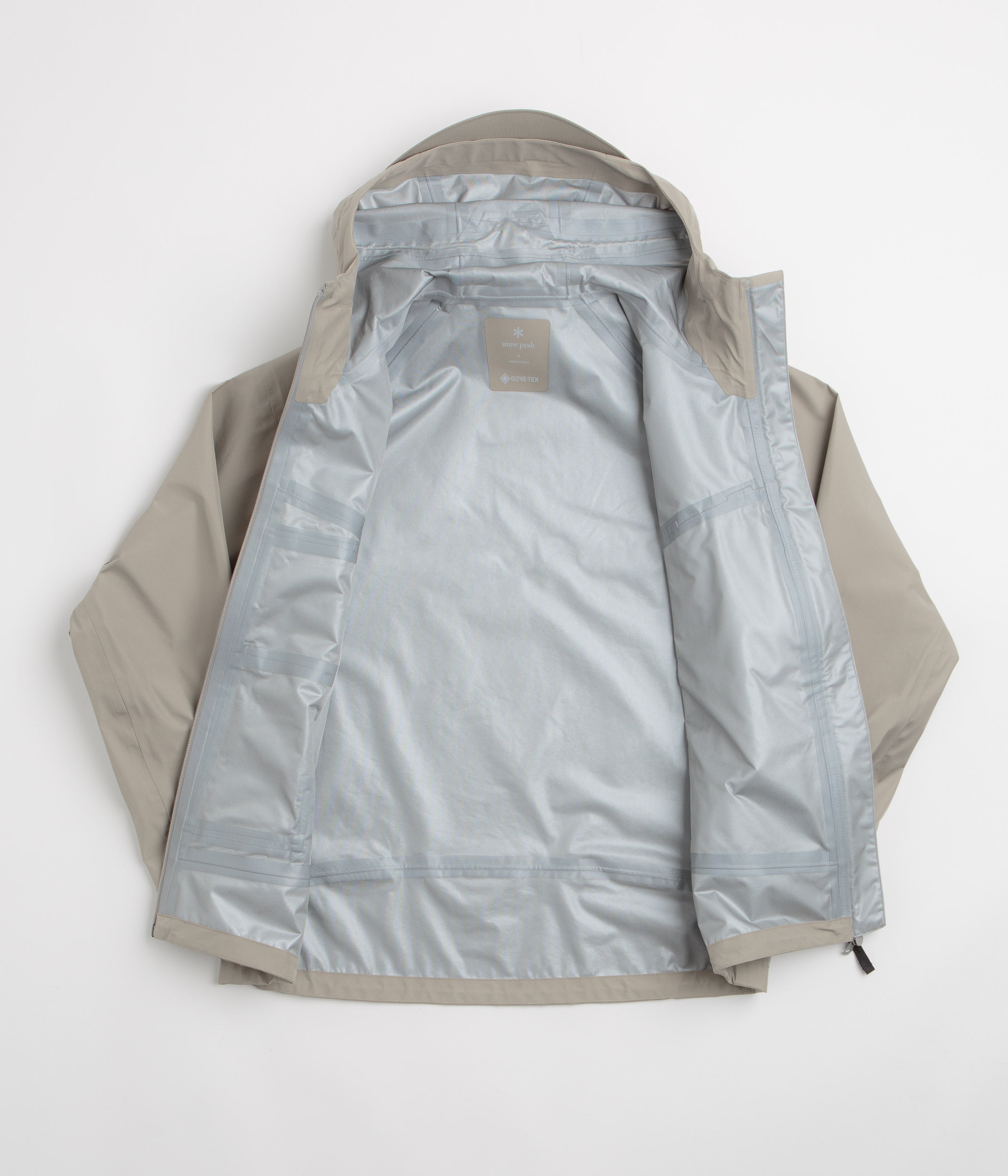 Snow Peak Gore-Tex Rain Jacket - Greige