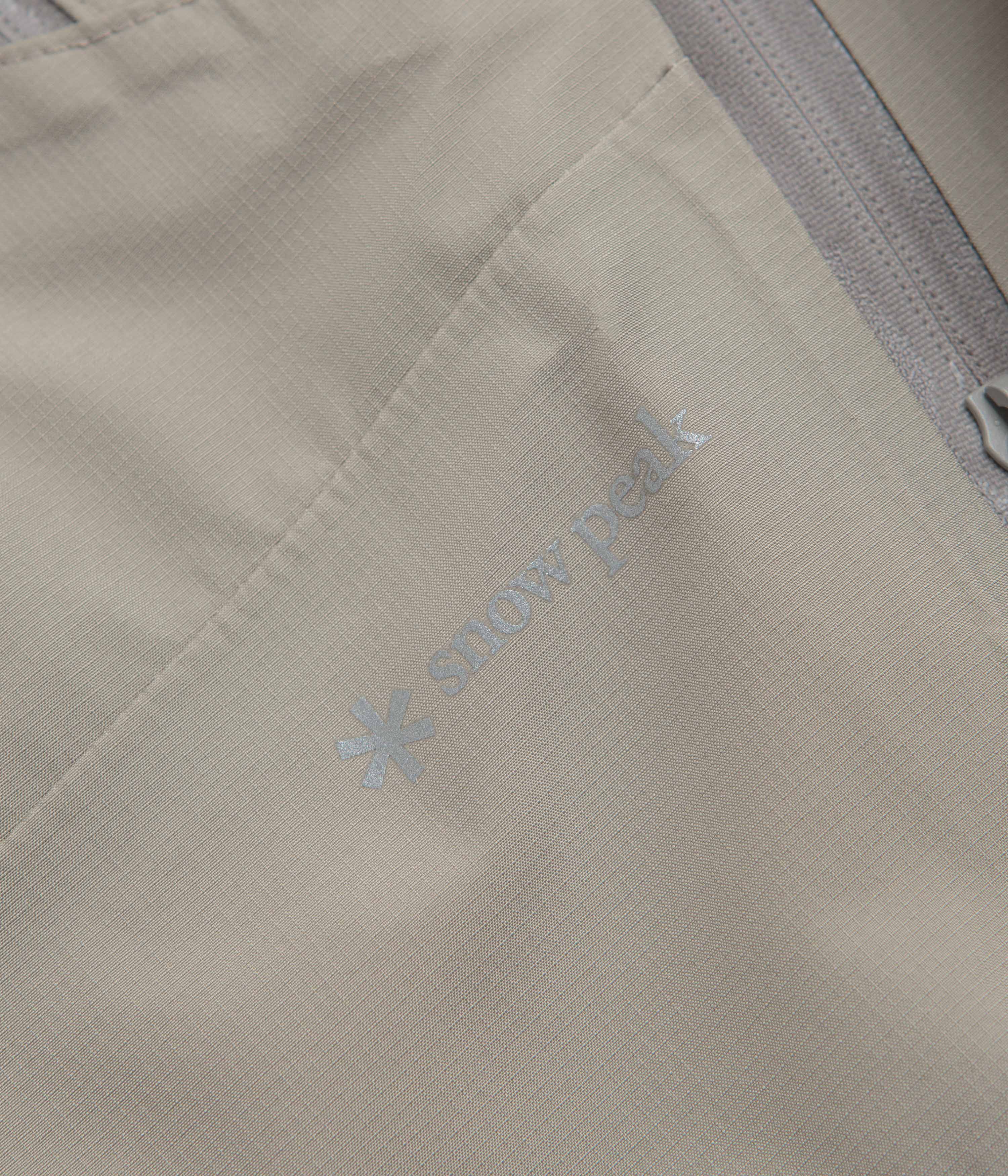 Snow Peak Gore-Tex Rain Jacket - Greige