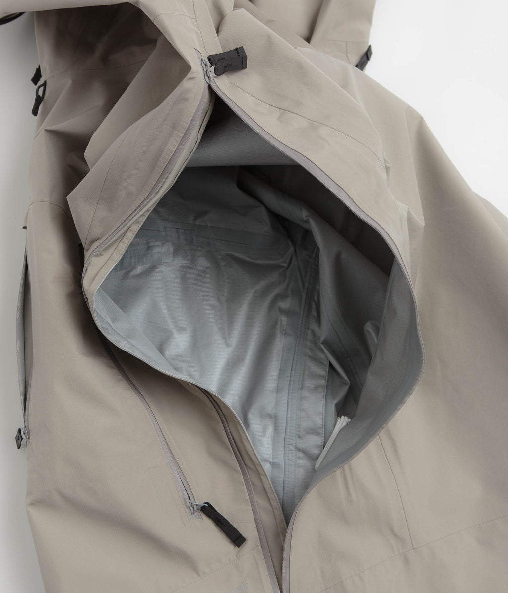 Snow Peak Gore-Tex Rain Jacket - Greige