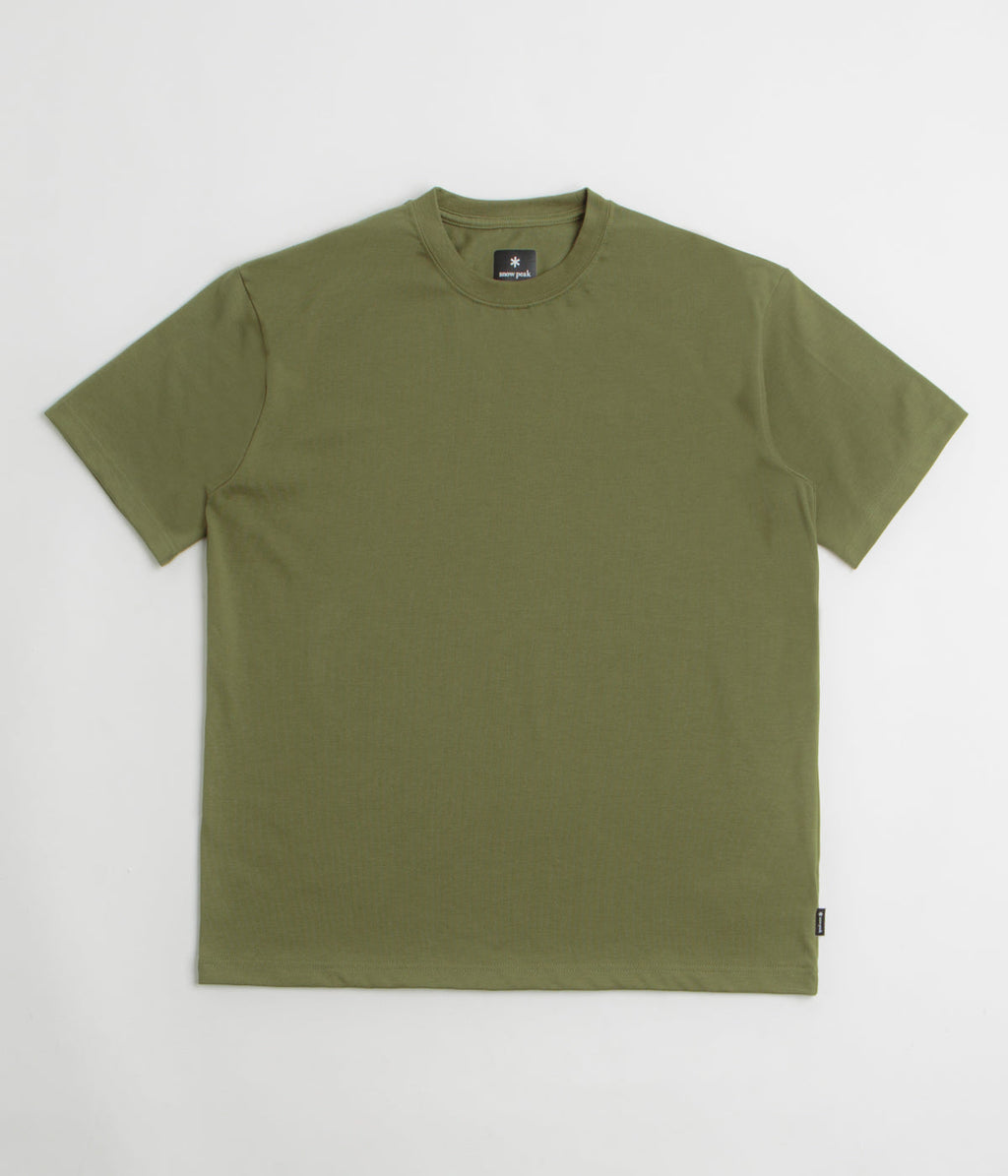 Snow Peak NSD Back Logo T-Shirt - Olive