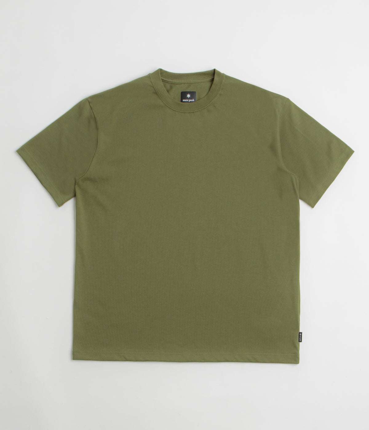 Snow Peak NSD Back Logo T-Shirt - Olive
