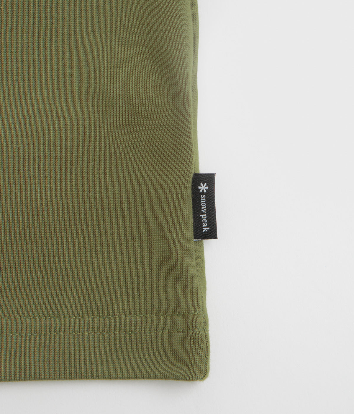 Snow Peak NSD Back Logo T-Shirt - Olive