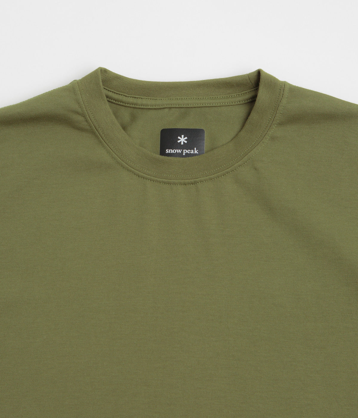 Snow Peak NSD Back Logo T-Shirt - Olive