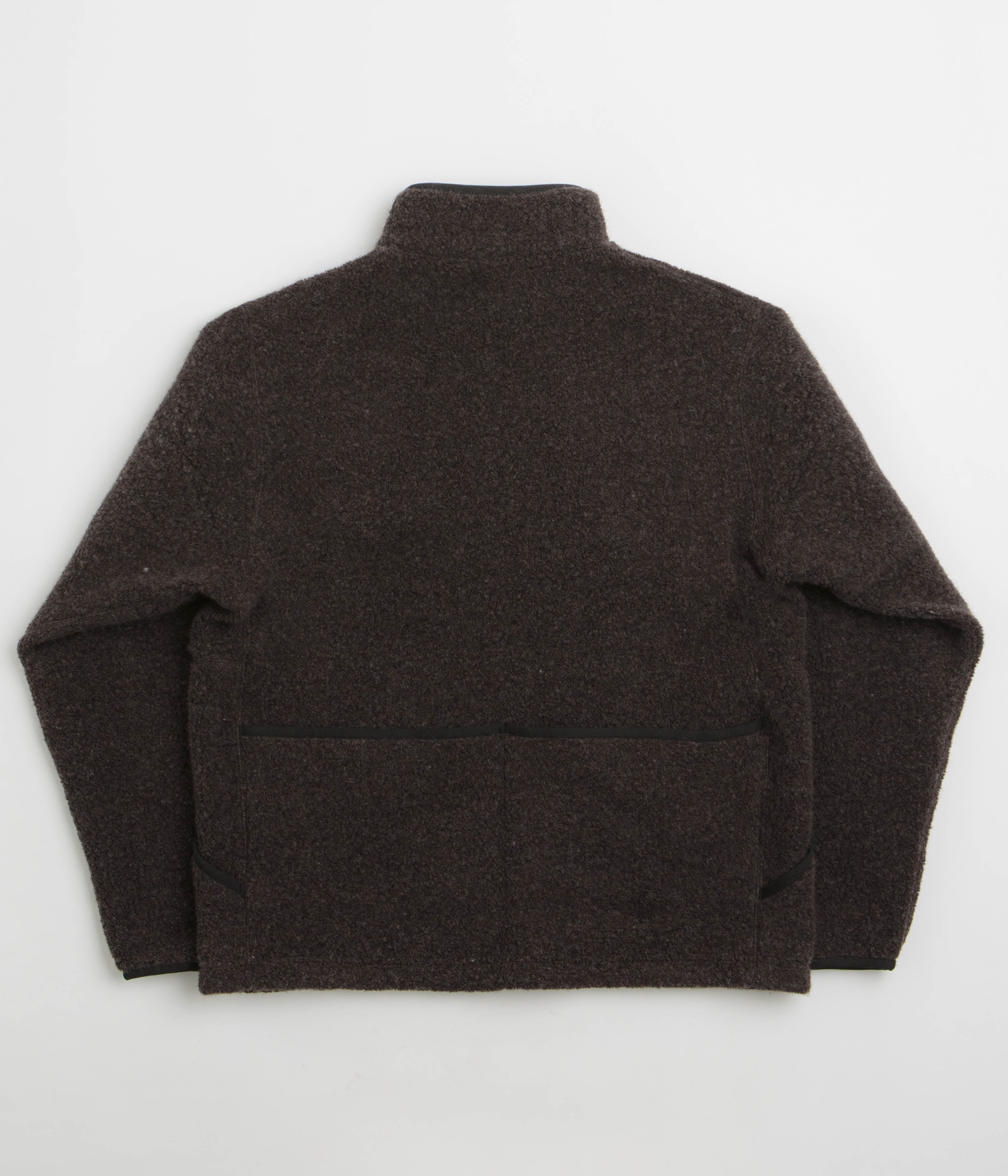 Snow Peak Recycled Wool Boa Sweatshirt - Dark Brown
