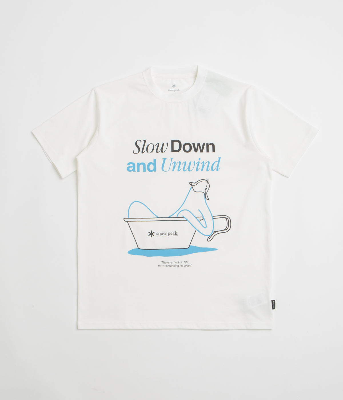 Snow Peak Relaxation T-Shirt - Off White
